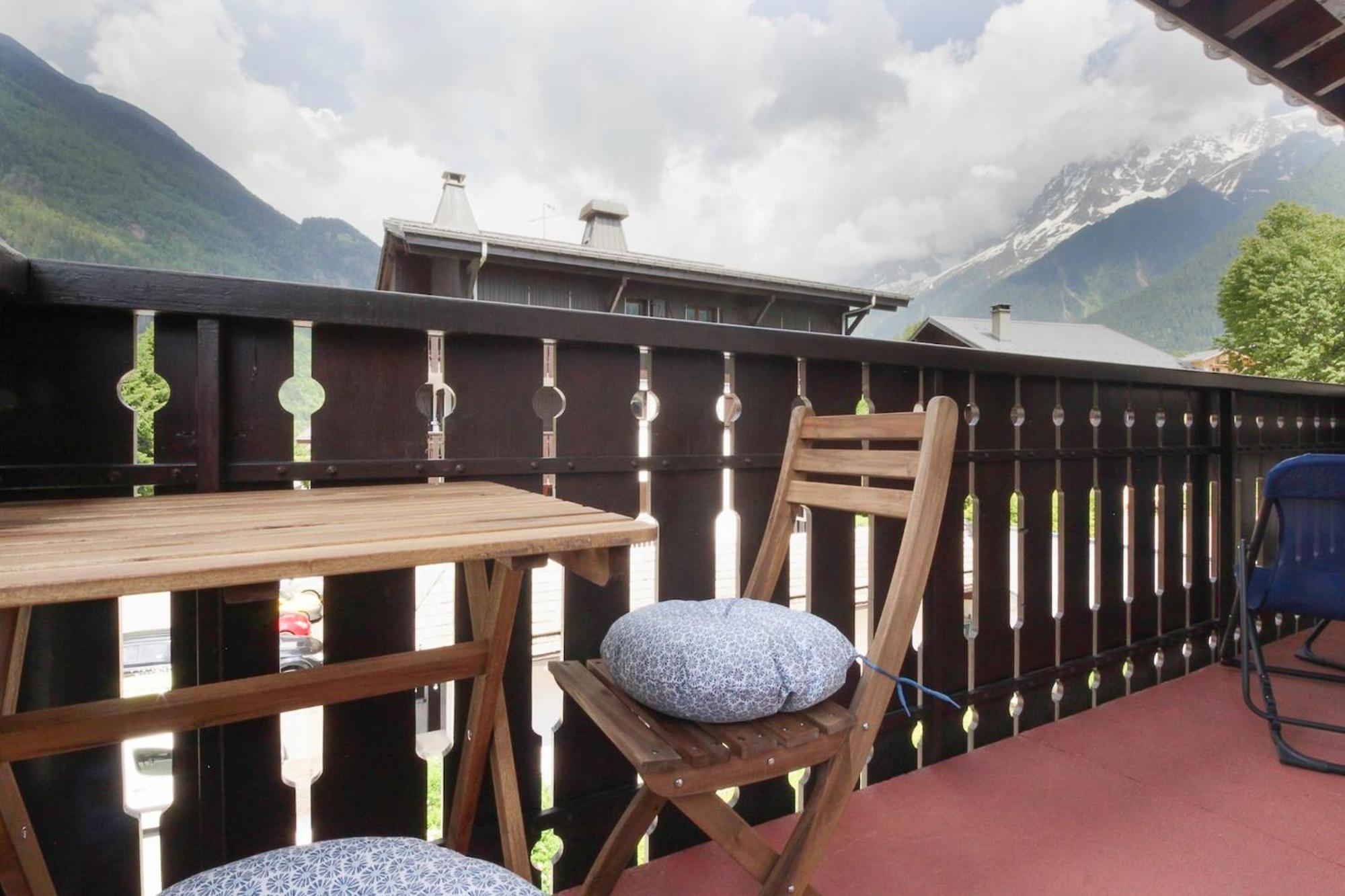 Appartamento La Griaz - Chaleureux Et Cosy -Vue Sur Les Montagnes - Grand Balcon Les Houches Esterno foto