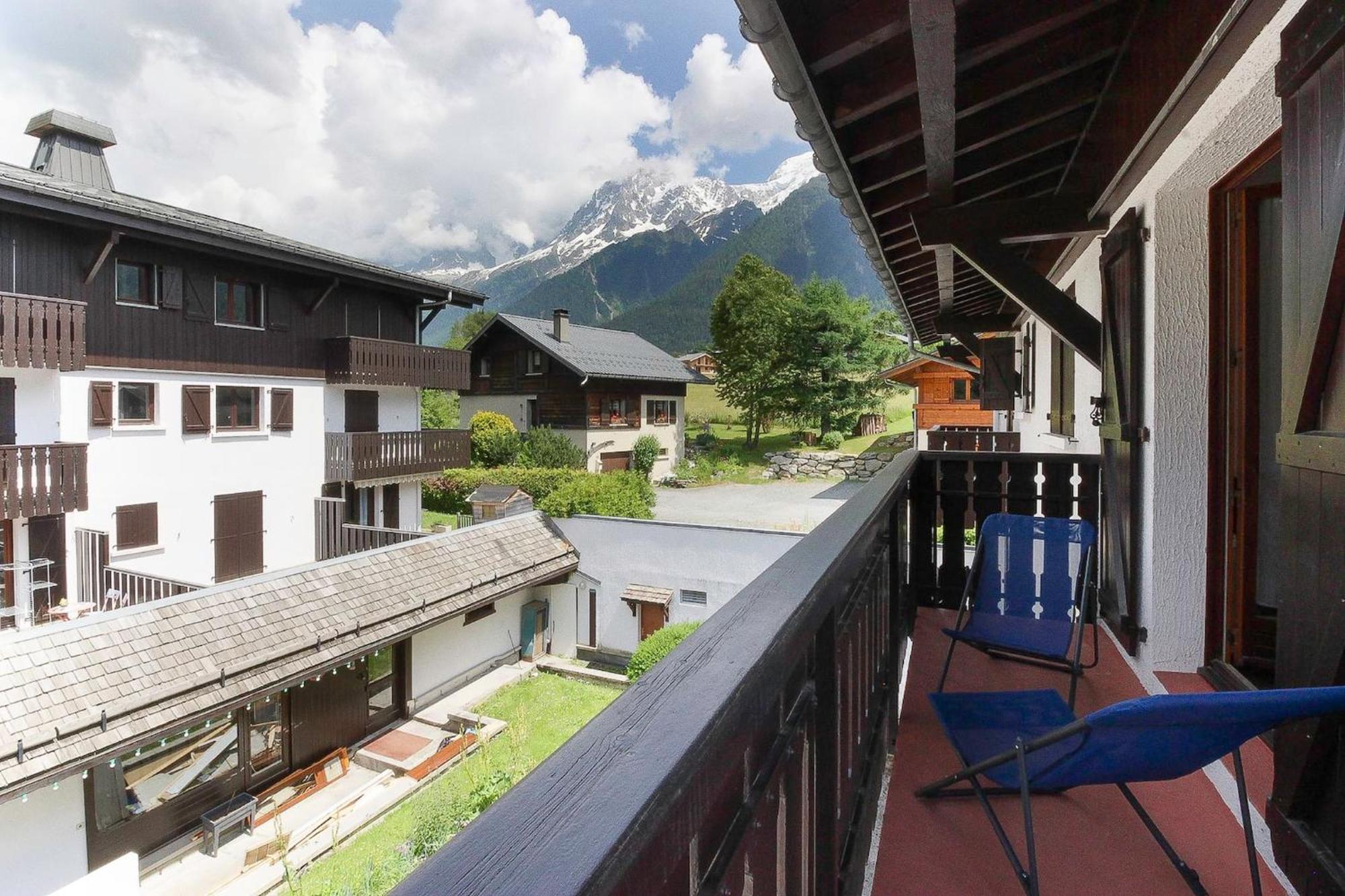 Appartamento La Griaz - Chaleureux Et Cosy -Vue Sur Les Montagnes - Grand Balcon Les Houches Esterno foto